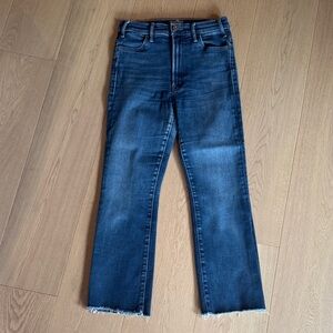 MOTHER Jeans The Hustler Ankle Fray